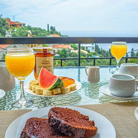 Zeus With Private Pool And Sea View Nisaki (Corfu)
