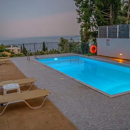 Zeus With Private Pool And Sea View Daire *
