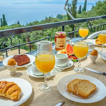Zeus With Private Pool And Sea View Apartamento Nisaki (Corfu)
