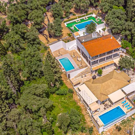 Zeus With Private Pool And Sea View Nisaki (Corfu)