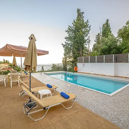 Zeus With Private Pool And Sea View Daire *