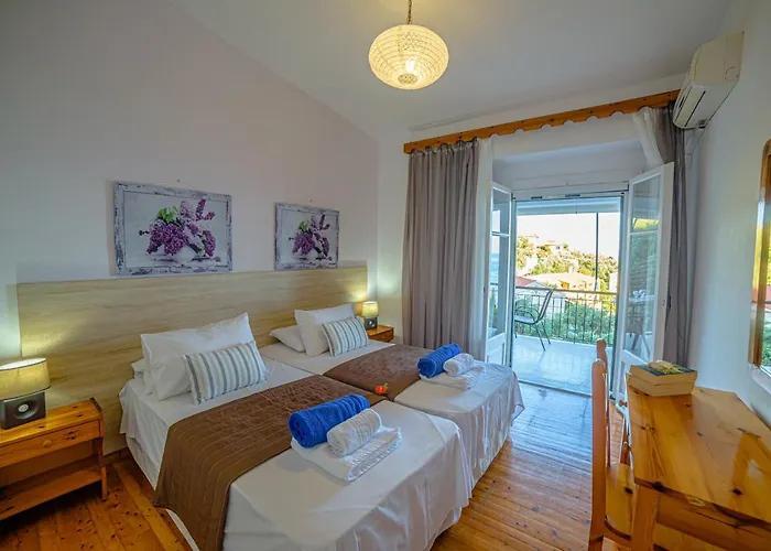Apartament Zeus With Private Pool And Sea View Nisaki (Corfu)