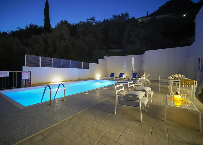 Zeus With Private Pool And Sea View Nisaki (Corfu)