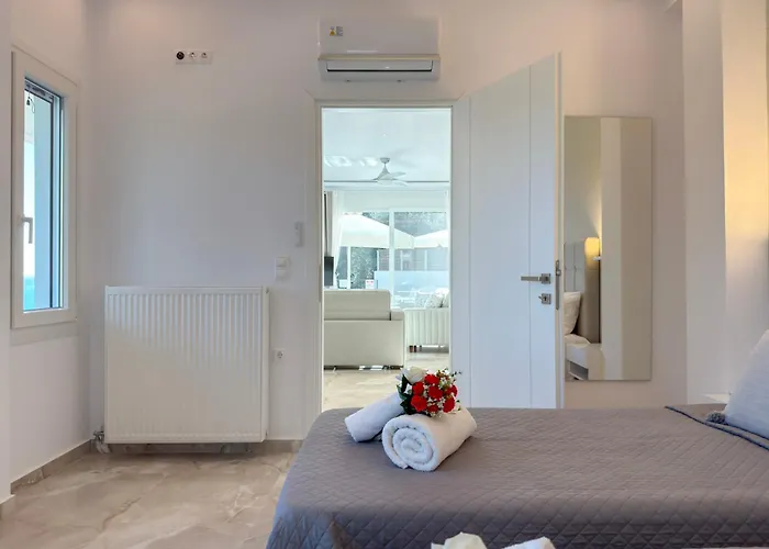 Apartament Zeus With Private Pool And Sea View Nisaki (Corfu)