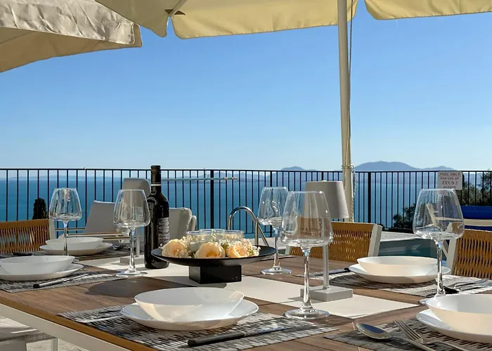 Apartament Zeus With Private Pool And Sea View